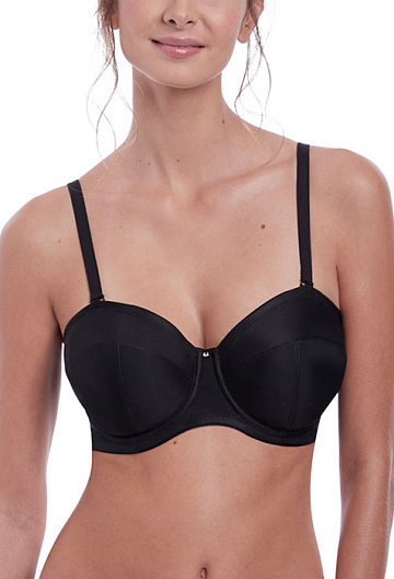 Бюстгальтер без бретелей Fantasie Aura Strapless (Черный) – фото 3