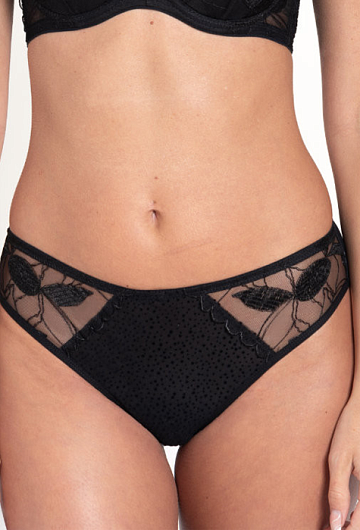 Трусы бразильяно Samanta Kendall M300 (Black)