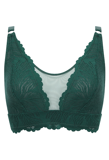 Бюстгальтер без косточек Miss Mandalay Celeste (Forest Green)