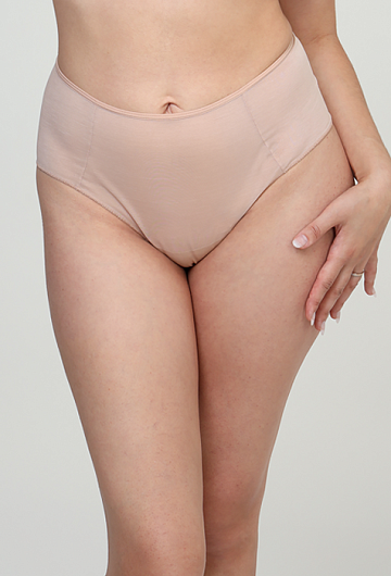 Трусы высокие Lemax Soft Chic (Natural Beige) – фото 1