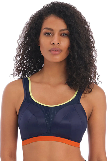 Спортивный бюстгальтер без косточек Freya Active Dynamic (Navy Spice)