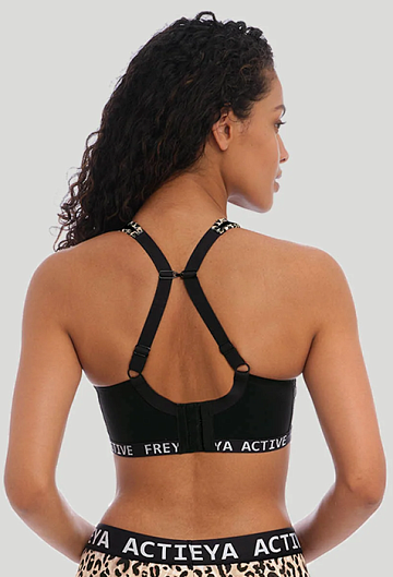 Спортивный бюстгальтер без косточек Freya Active Dynamic (Черный) – фото 2