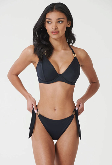 Верх купальника Miss Mandalay Boudoir Beach (Black)