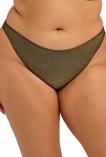 Низ купальника Elomi Sunset Shimmer High Leg Bikini Brief (Gold Rush)