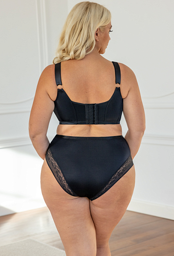 Бюстгальтер без косточек Kris Line Noa Soft Pro Comfort (Черный) – фото 2