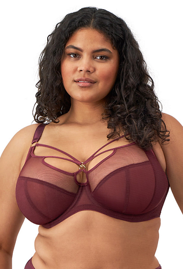 Бюстгальтер с мягкой чашкой Elomi Sachi Plunge (Cabernet)
