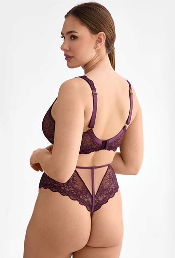 Трусы стринги Ewa Bien Maribel C220 (Dark Plum) 