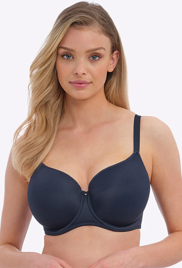 Бюстгальтер с твердой чашкой Fantasie Aura Moulded Bra (Navy)