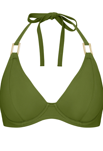 Верх купальника Miss Mandalay Boudoir Beach (Olive)