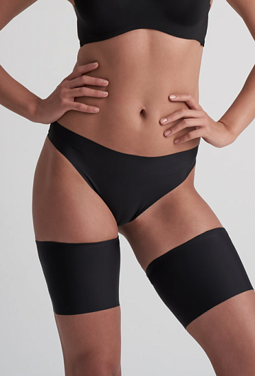 Повязки на бедра BYE BRA Thigh Bands Fabric (Черный) – фото 1