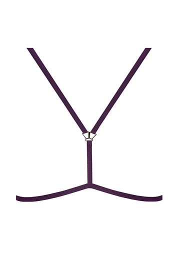 Портупея Samanta Harness Silvia V100 (Aubergine)