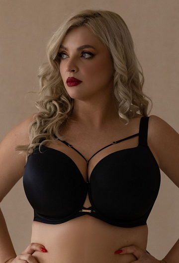 Бюстгальтер Kris Line Casual Bra Ultra (Чёрный) – фото 2