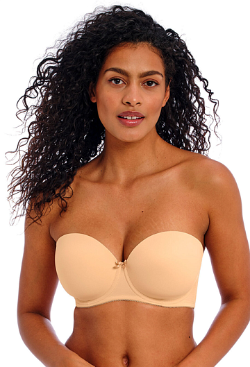 Бюстгальтер без бретелей Freya Deco Moulded Strapless (Бежевый) – фото 4