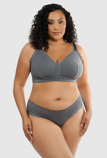 Бюстгальтер без косточек Parfait Dalis Bralette (Серый) – фото 3