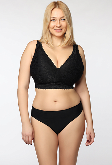 Бюстгальтер без косточек Parfait Adriana (Black)