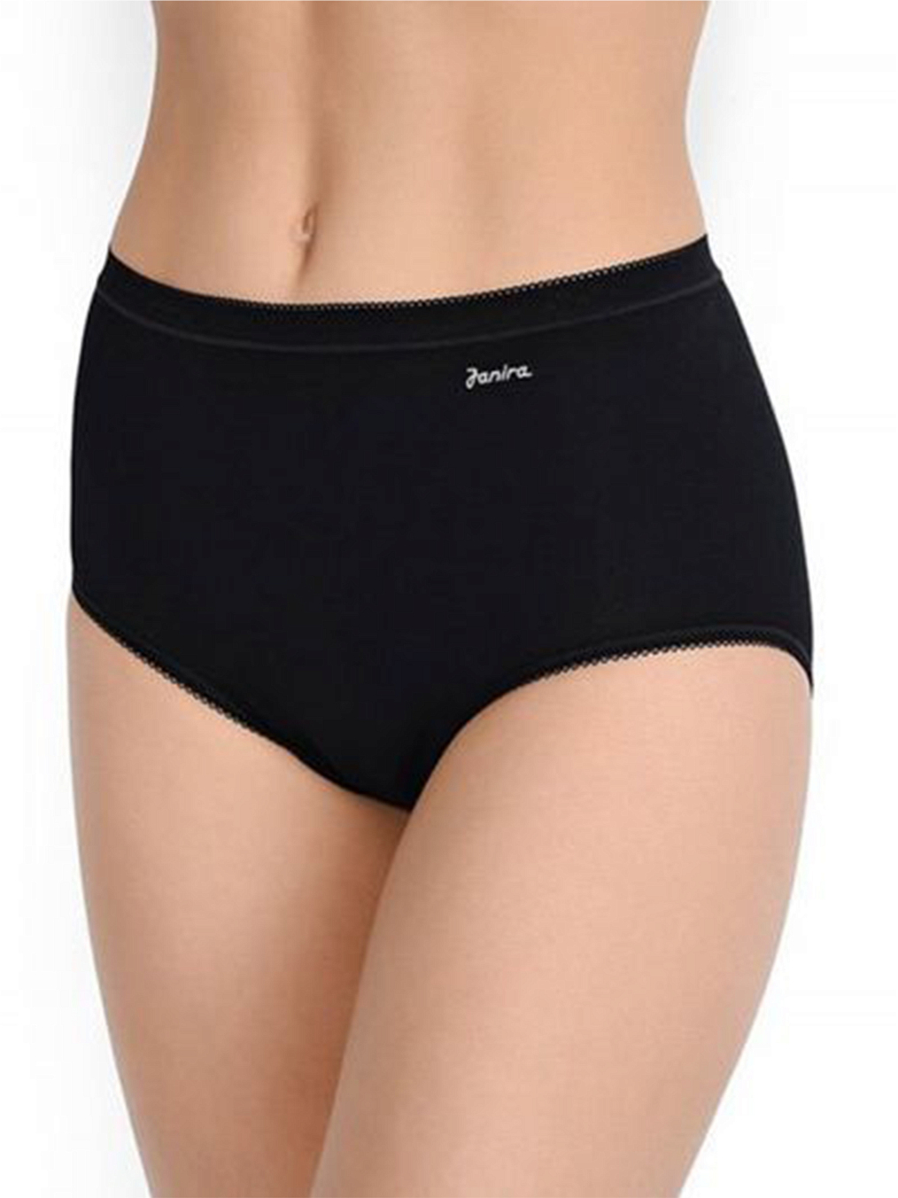 Трусы слипы Midi Esencial Janira (Black)