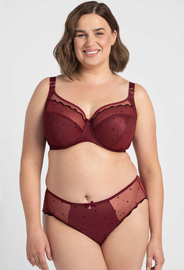 Бюстгальтер с мягкой чашкой Samanta Melania A910 (Burgundy)