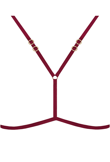 Портупея Samanta Melania V100 (Burgundy)