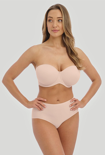 Бюстгальтер без бретелей Fantasie Aura Moulded Strapless (Бежевый) – фото 1