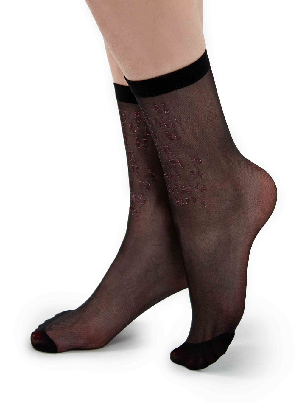 Носки Mademoiselle Crazy (Черный)