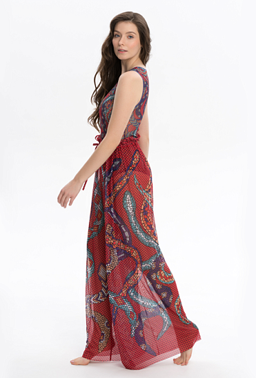 Брюки Rodasoleil "Змеи Мозаика"