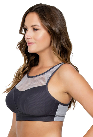 Спортивный бюстгальтер без косточек Parfait Breeze (Rabbit/White)