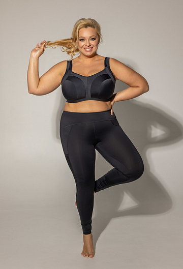 Спортивный бюстгальтер Kris Line Active Sport (Черный) – фото 4