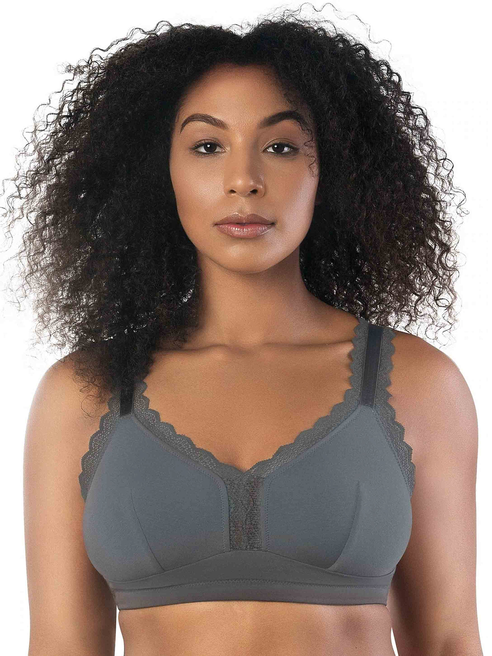 Бюстгальтер без косточек Dalis Bralette (Charcoal)