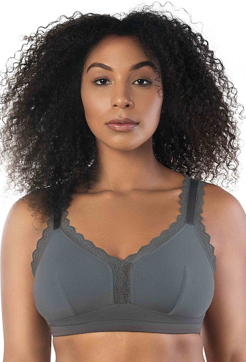 Бюстгальтер без косточек Dalis Bralette (Charcoal)