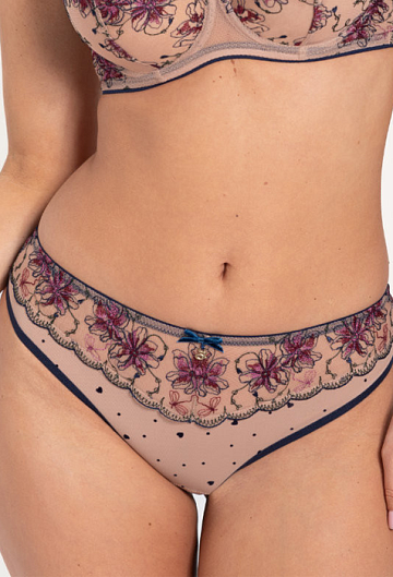 Трусы бразильяно Samanta Frida M300 (Sapphire)