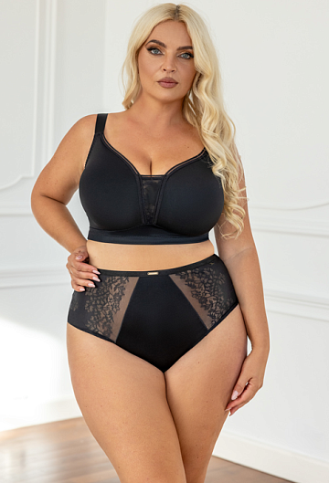 Бюстгальтер без косточек Kris Line Noa Soft Pro Comfort (Черный) – фото 1
