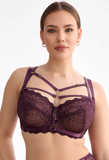 Портупея Ewa Bien Maribel (Dark Plum) – фото 1