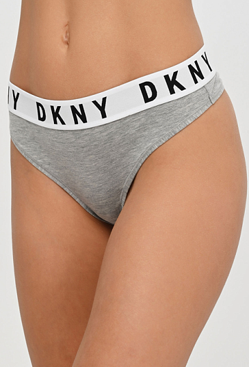 Трусы стринги DKNY Cozy Boyfriend 4529 (Heather Grey)