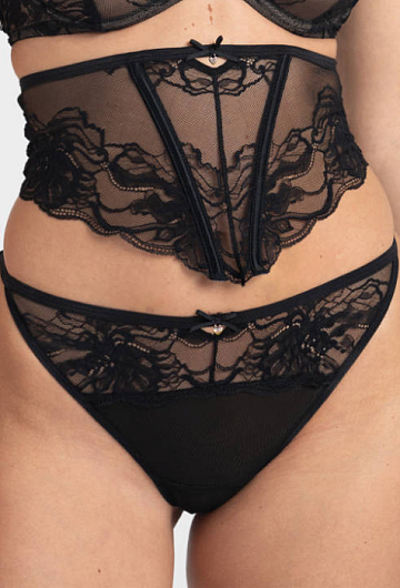 Корсетный пояс Samanta Mystery G50 (Black)