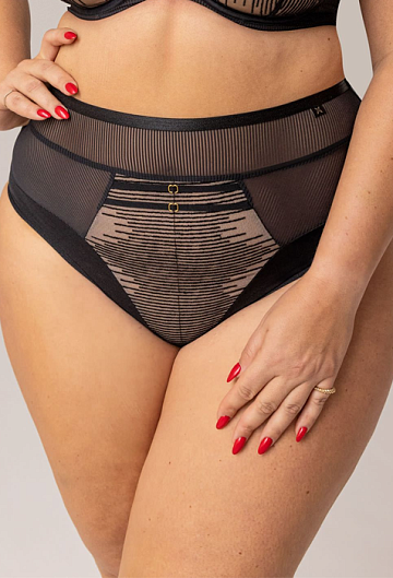 Трусы высокие Kris Line Choice (Black)