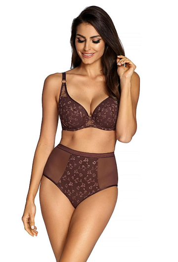 Бюстгальтер Ewa Bien Almas Push Up B214 (Коричневый) – фото 1