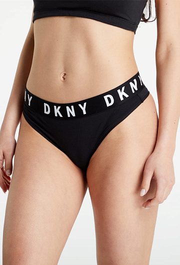 Трусы стринги DKNY Cozy Boyfriend 4529 (Black)