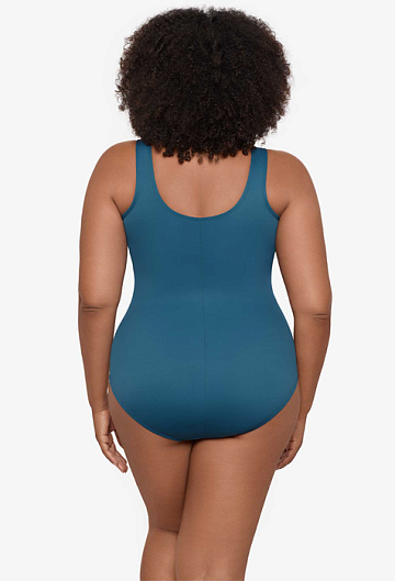 Слитный купальник Miraclesuit Plus Size Oceanus One Piece (Aegean)