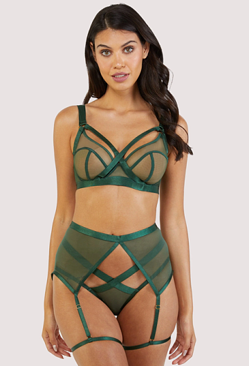 Бюстгальтер с мягкой чашкой Playful Promises Regent (Green)