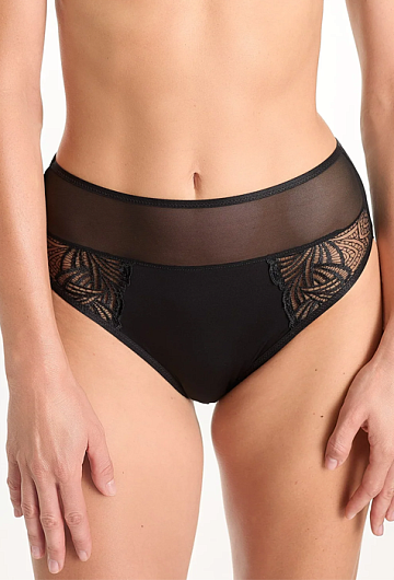 Трусы высокие Ewa Bien Rina C125 (Black)