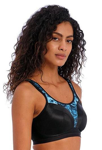 Спортивный бюстгальтер без косточек Freya Active Dynamic (Черный) – фото 2