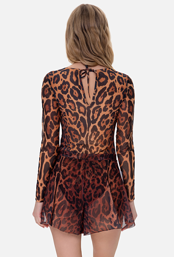 Шорты Rodasoleil "Леопард 25"