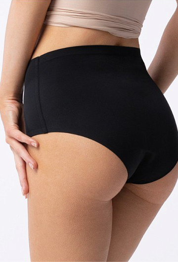 Трусы высокие Amber Maxi High Julimex (Черный)