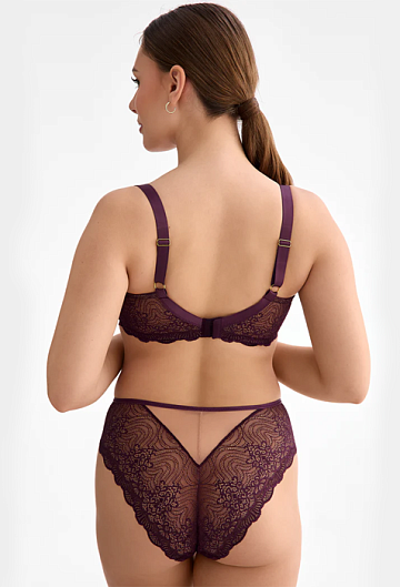 Трусы танга Ewa Bien Maribel C511 (Dark Plum) 