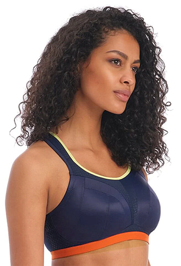 Спортивный бюстгальтер без косточек Freya Active Dynamic (Navy Spice)