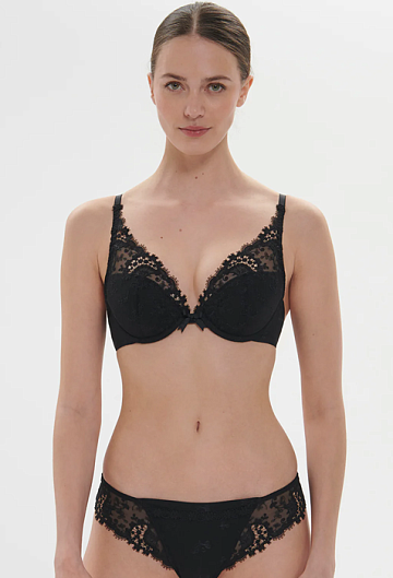 Бюстгальтер с плотной чашкой Simone Perele Wish 12B347 (Black)