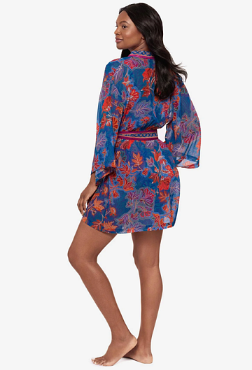 Халат Miraclesuit Kimono Cover Up in Decoupage (Multi)