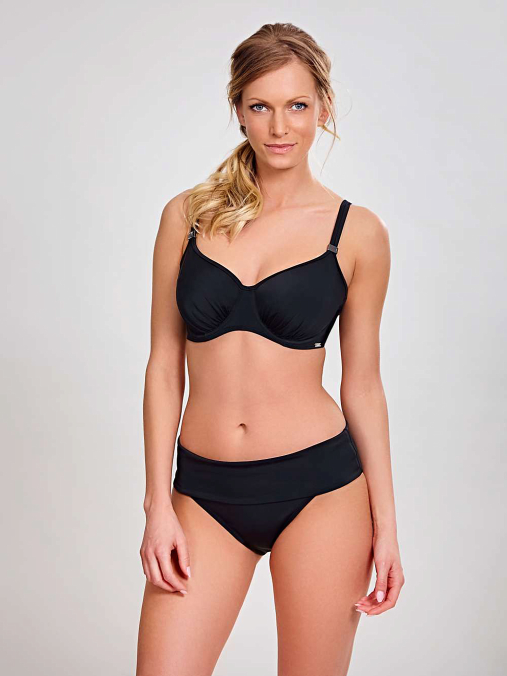 Верх купальника балконет Anya (Black)