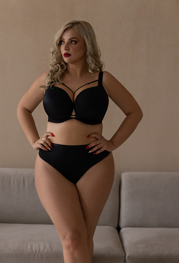 Бюстгальтер Kris Line Casual Bra Ultra (Черный) – фото 1