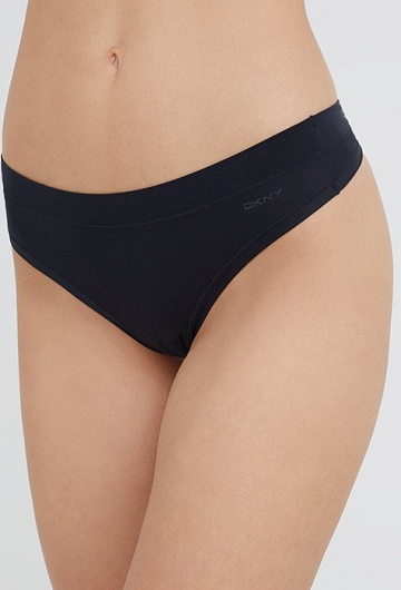 Трусы стринги DKNY Active Comfort (Черный) – фото 1